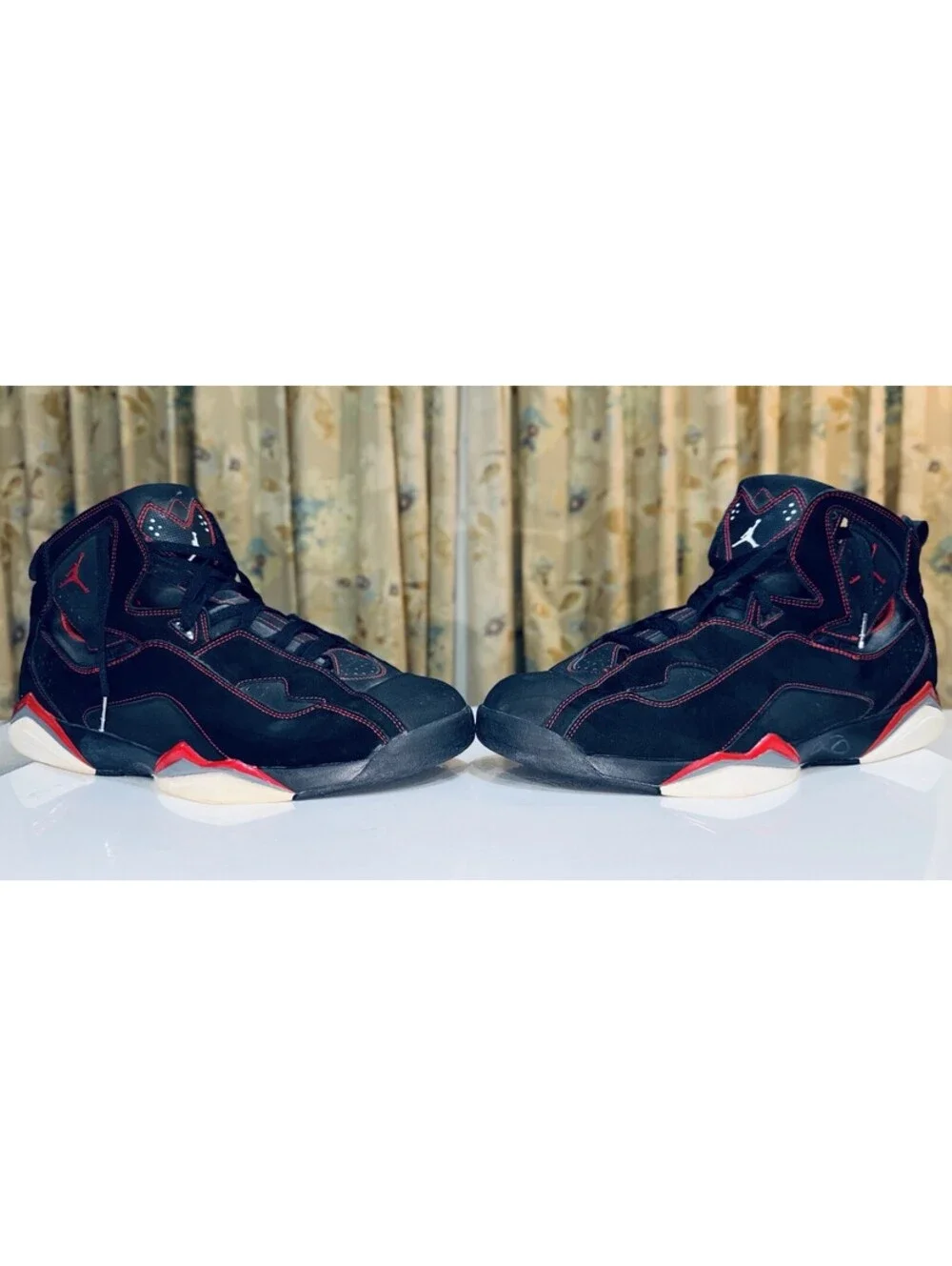 Size 15 - Air Jordan True Flight Black Vintage Rare Nike